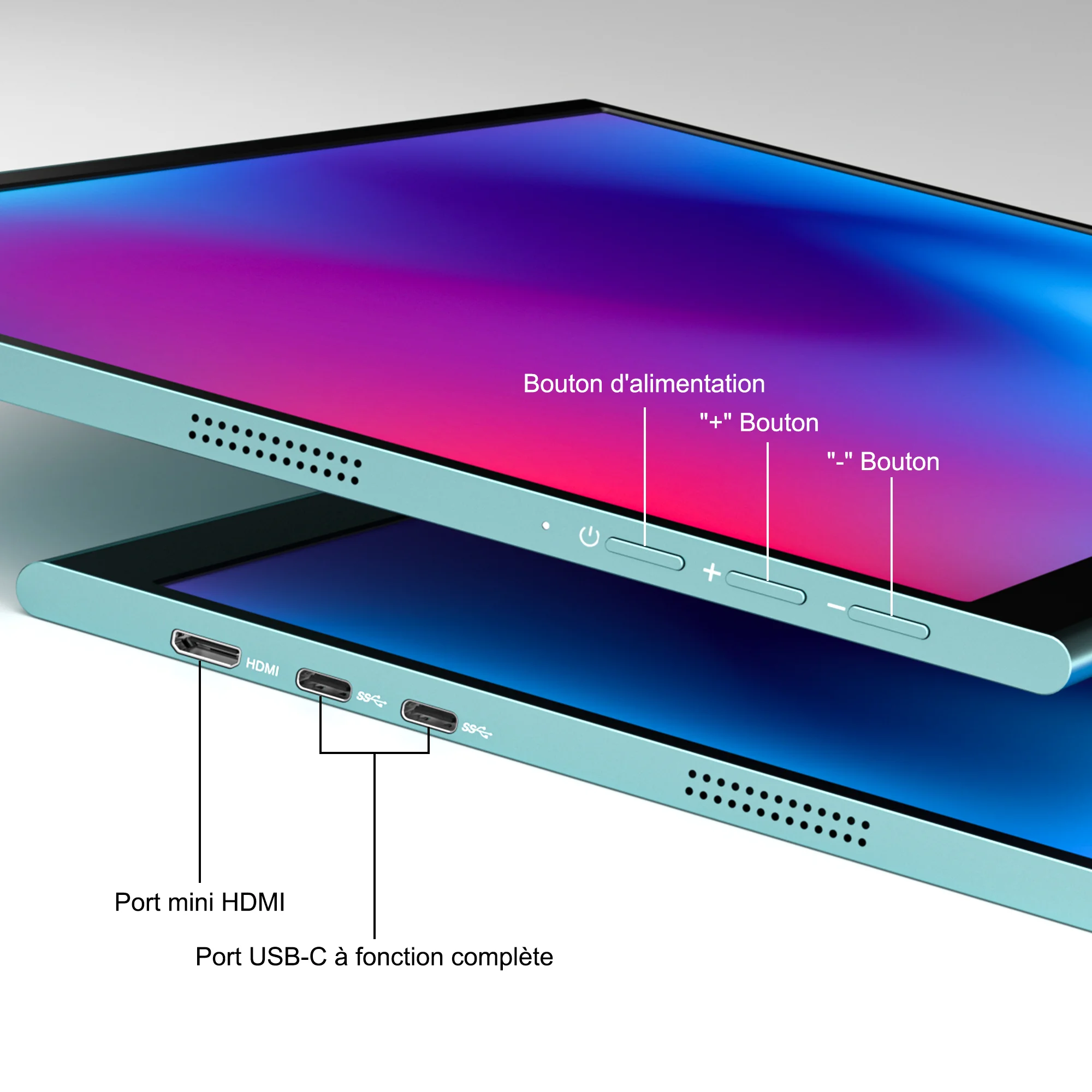 GEEKOM PM16 Écran 1080P