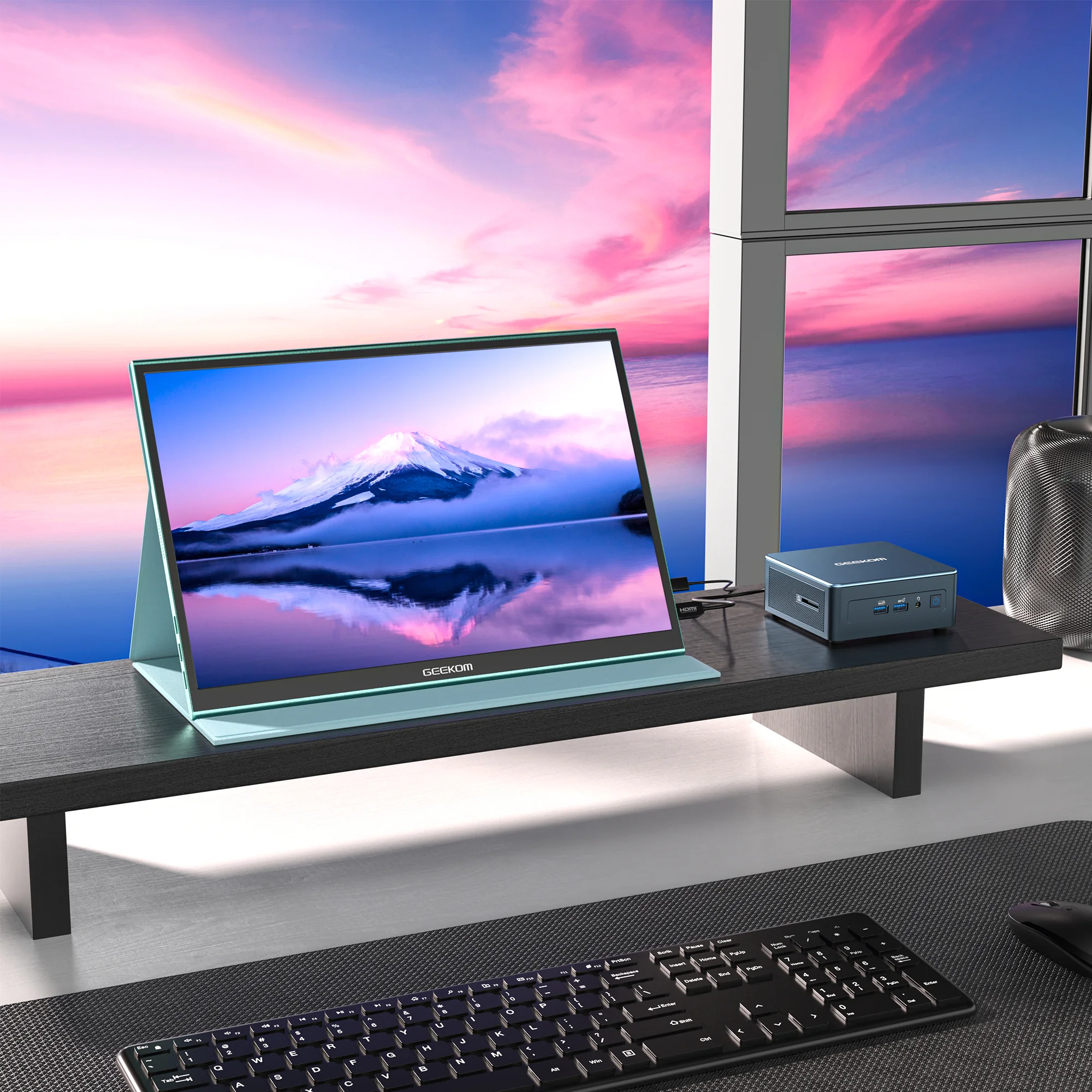 GEEKOM PM16 Écran 1080P