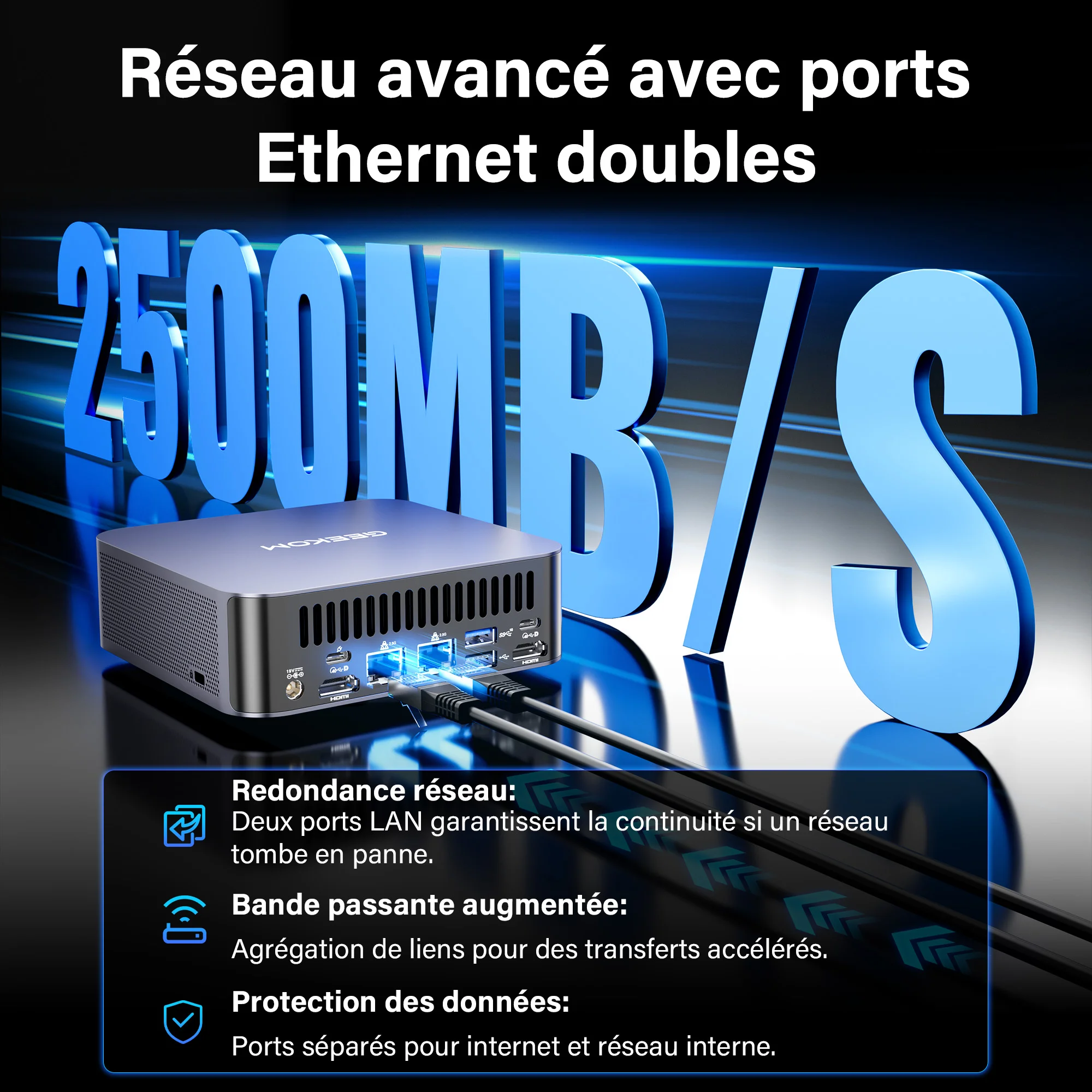 GT2-5 geekom gt2 mega mini pc meilleur mini pc intel