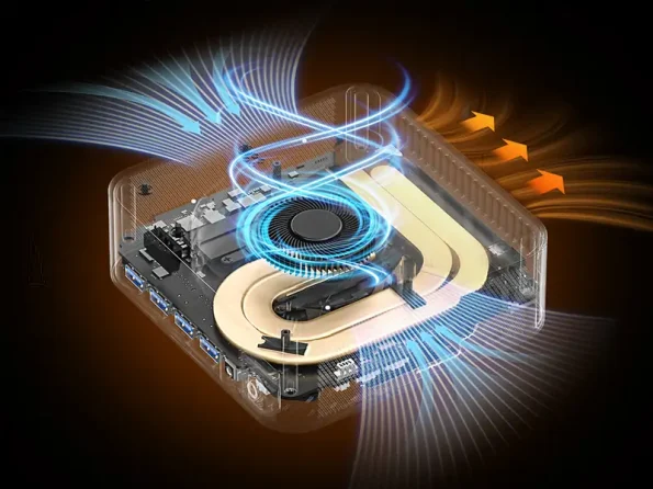 geekom a9 max Refroidissement IceBlast 2.0