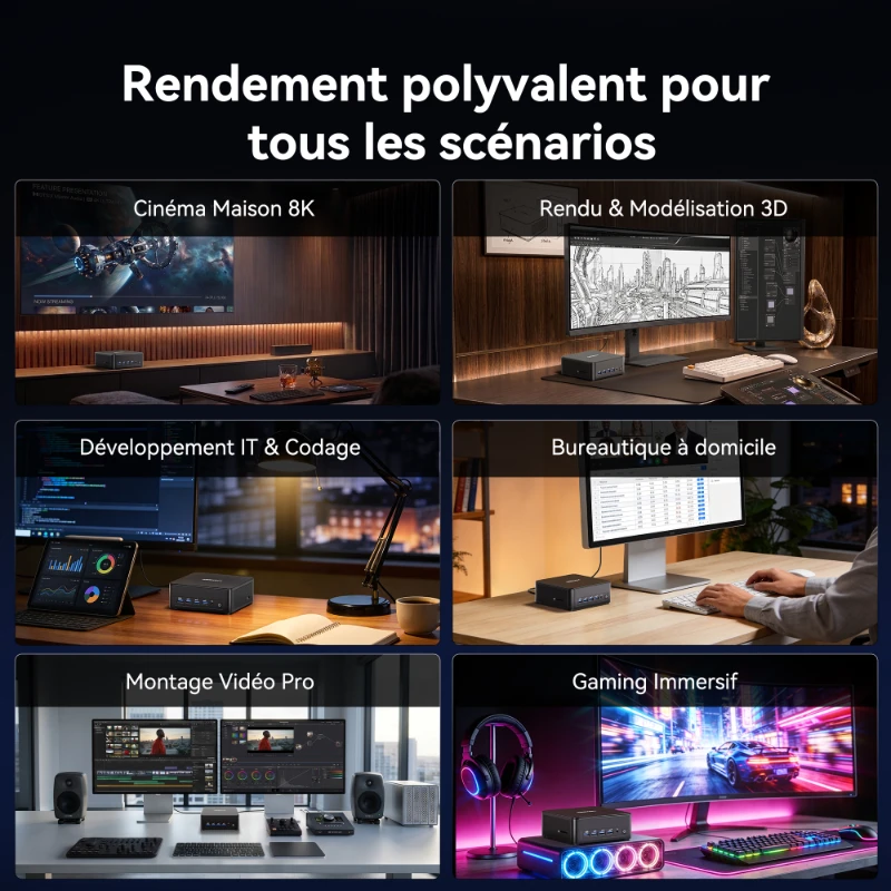 IT13 MAX-BZCJ GEEKOM IT13 Max mini pc pour tous les scenarios